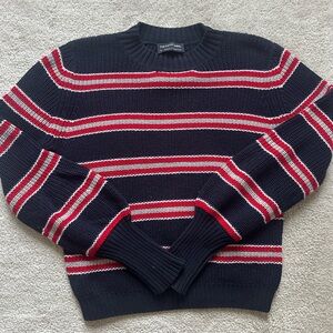 The Fifth Label navy and Red Striped Sweater